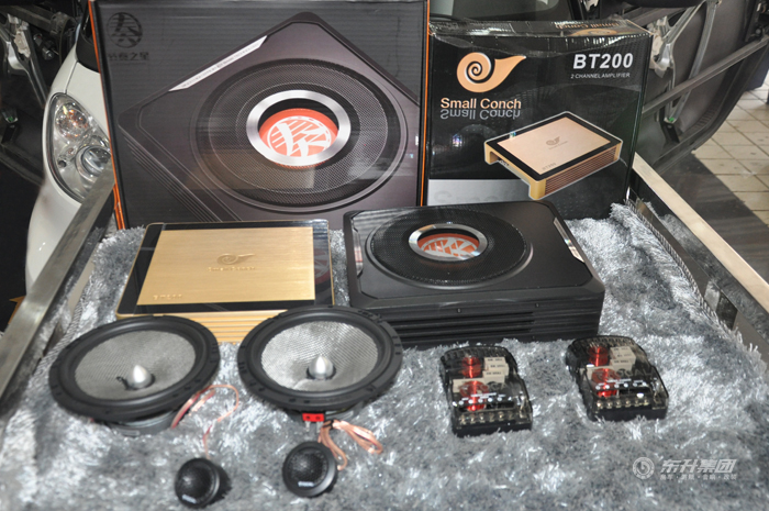 奔驰斯玛特音响改装体验音乐的美妙