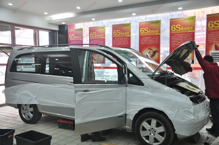 奔驰唯雅诺金和弦全车隔音