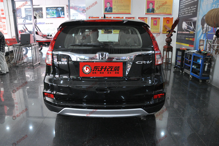 本田CRV小海螺音响改装