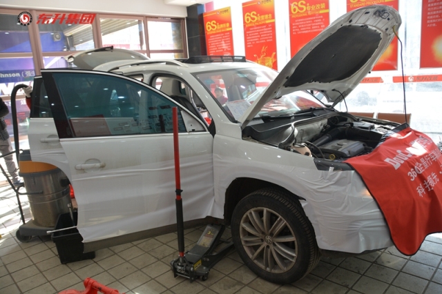 打造唯美旋律——大众途观汽车音响改装法国劲浪 德国小海螺音响改装